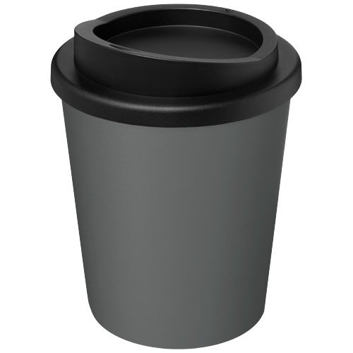 Gobelet isotherme personnalisé recyclé Espresso 250 ml Americano® Gris et Noir